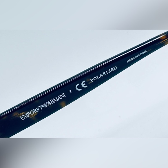 Emporio Armani EA4014 Tortoise Oval Sunglasses Frames Only - Picture 6 of 7